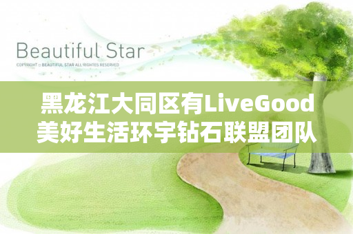 黑龙江大同区有LiveGood美好生活环宇钻石联盟团队吗