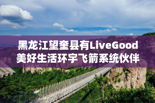 黑龙江望奎县有LiveGood美好生活环宇飞箭系统伙伴吗