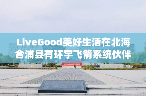 LiveGood美好生活在北海合浦县有环宇飞箭系统伙伴吗