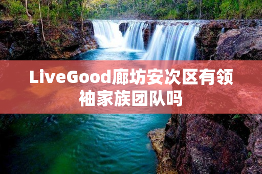 LiveGood廊坊安次区有领袖家族团队吗